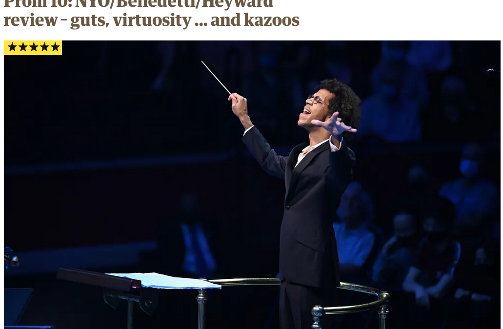Five Star Guardian Review for BBC Proms Debut